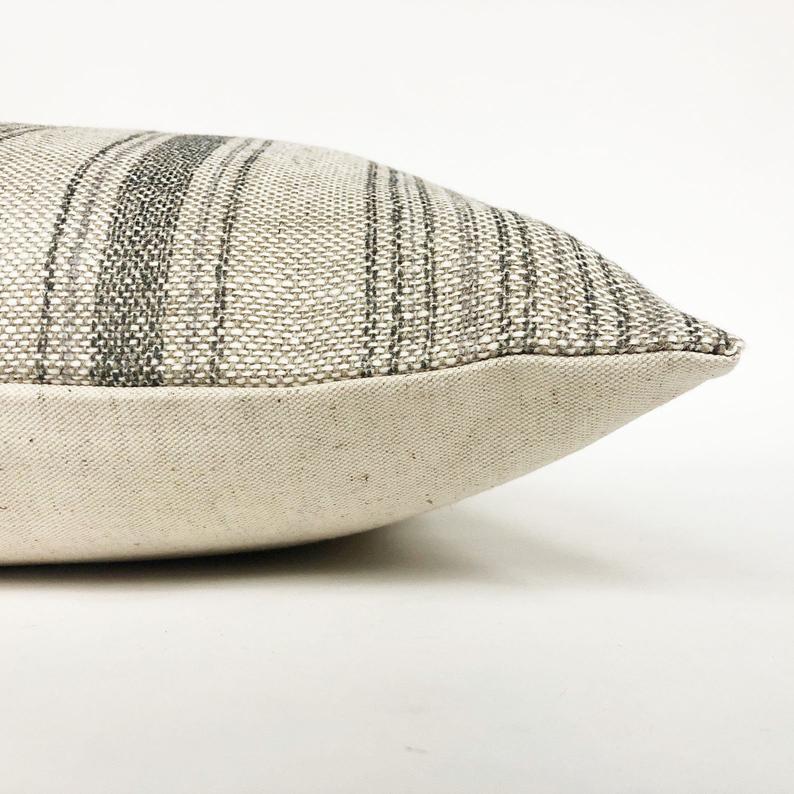 Dash Designer Pillow Cover | Jet