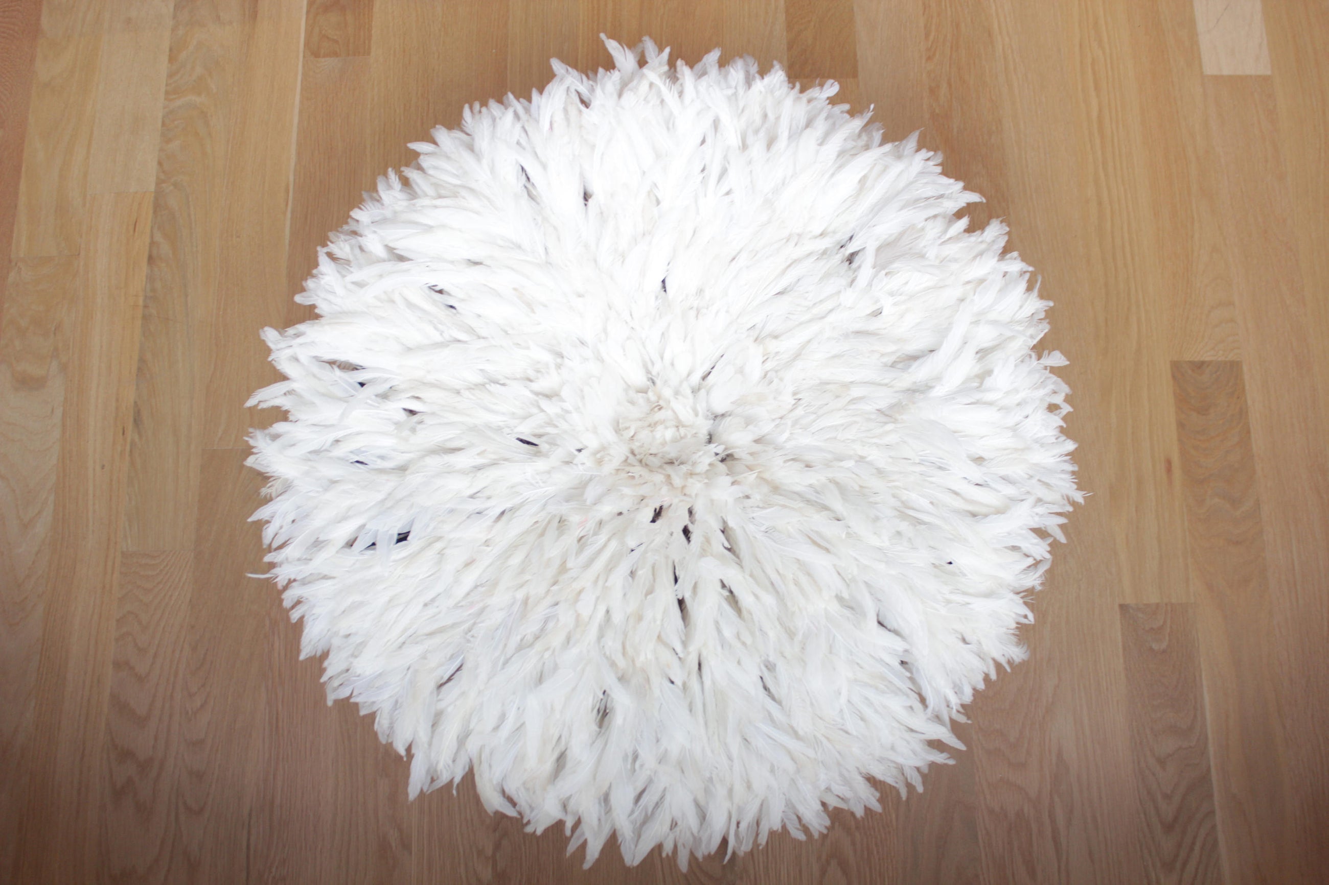 African Juju Hat | Cream Set of 3