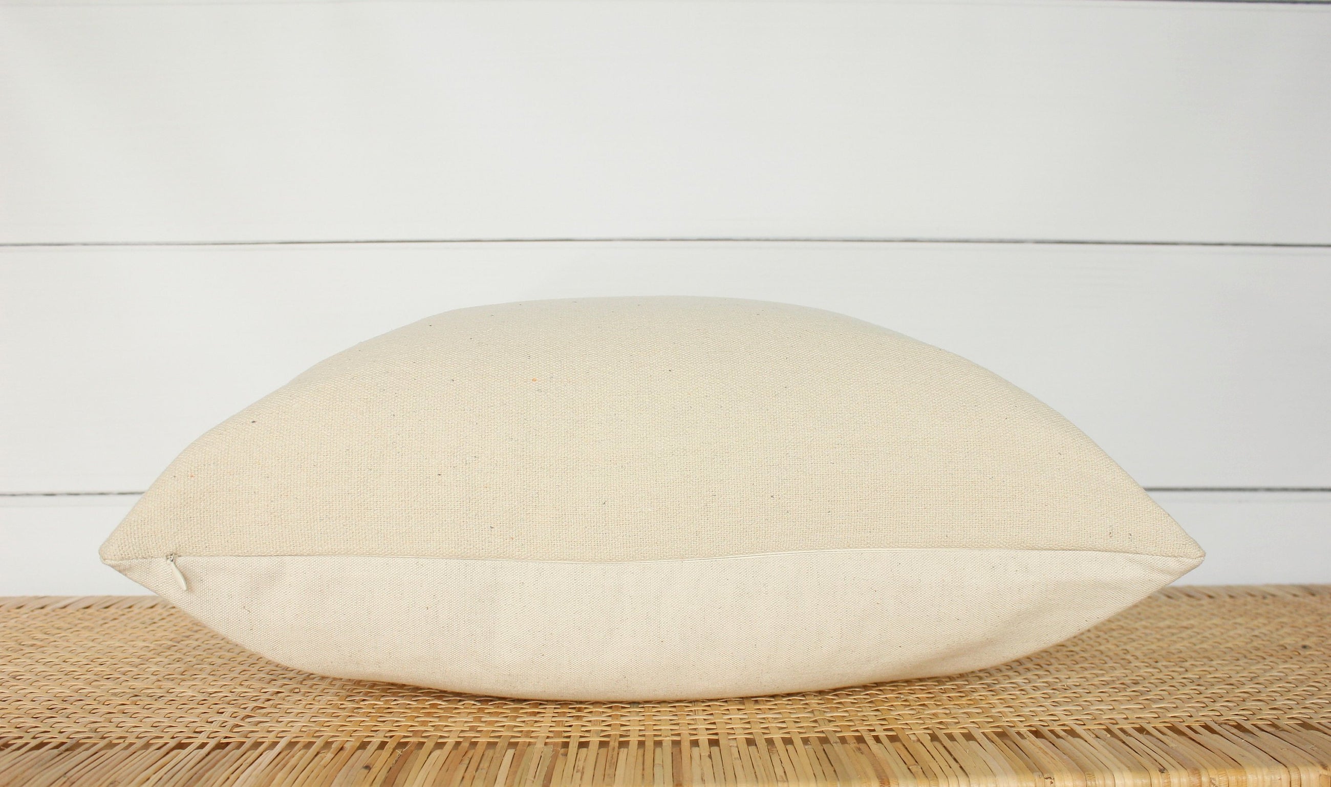 Grain Sack Stripe Minimal Pillow Cover