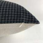 Black and White Woven Pillow Cover