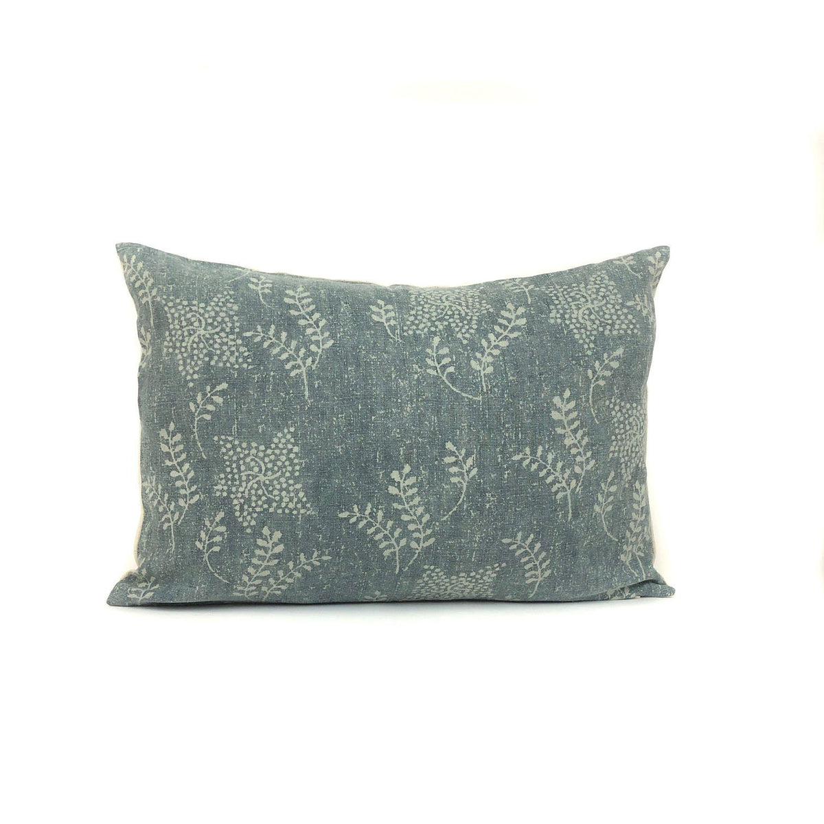 Vintage Green Floral Designer Pillow Cover