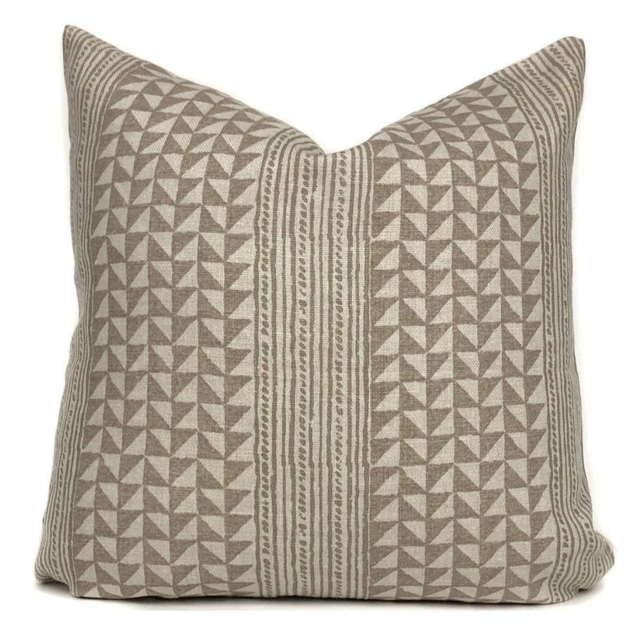 Aegean Stripe Designer Pillow Cover | String