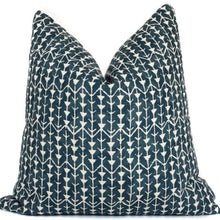 Carolina Irving Amazon in Indigo Designer Pillow Cover