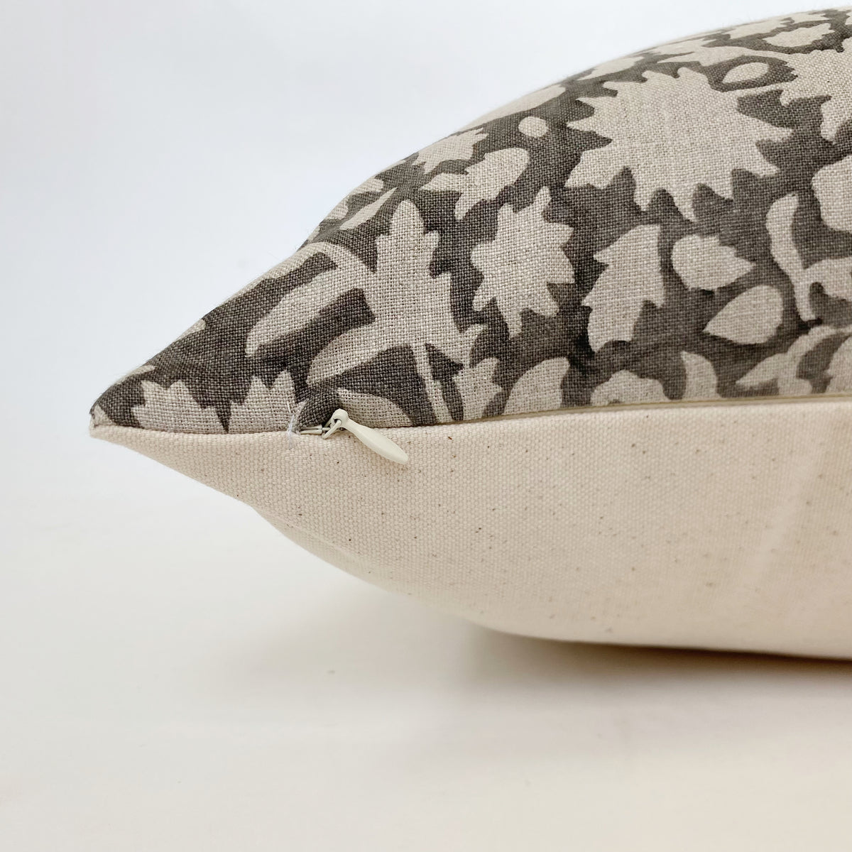 Savannah Grey Floral Pillow Cover