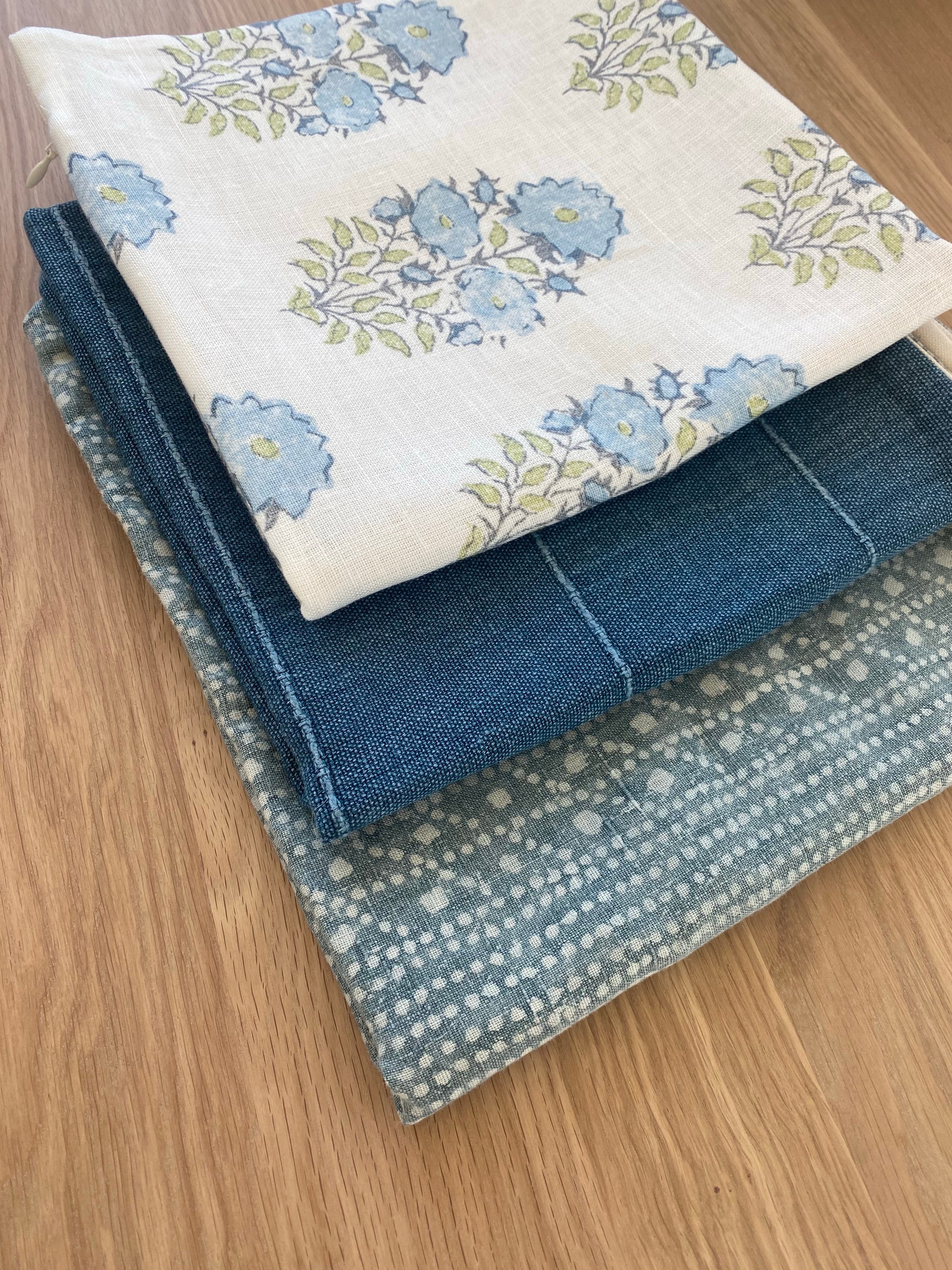 Laguna pillow set, 5 designer pillow covers