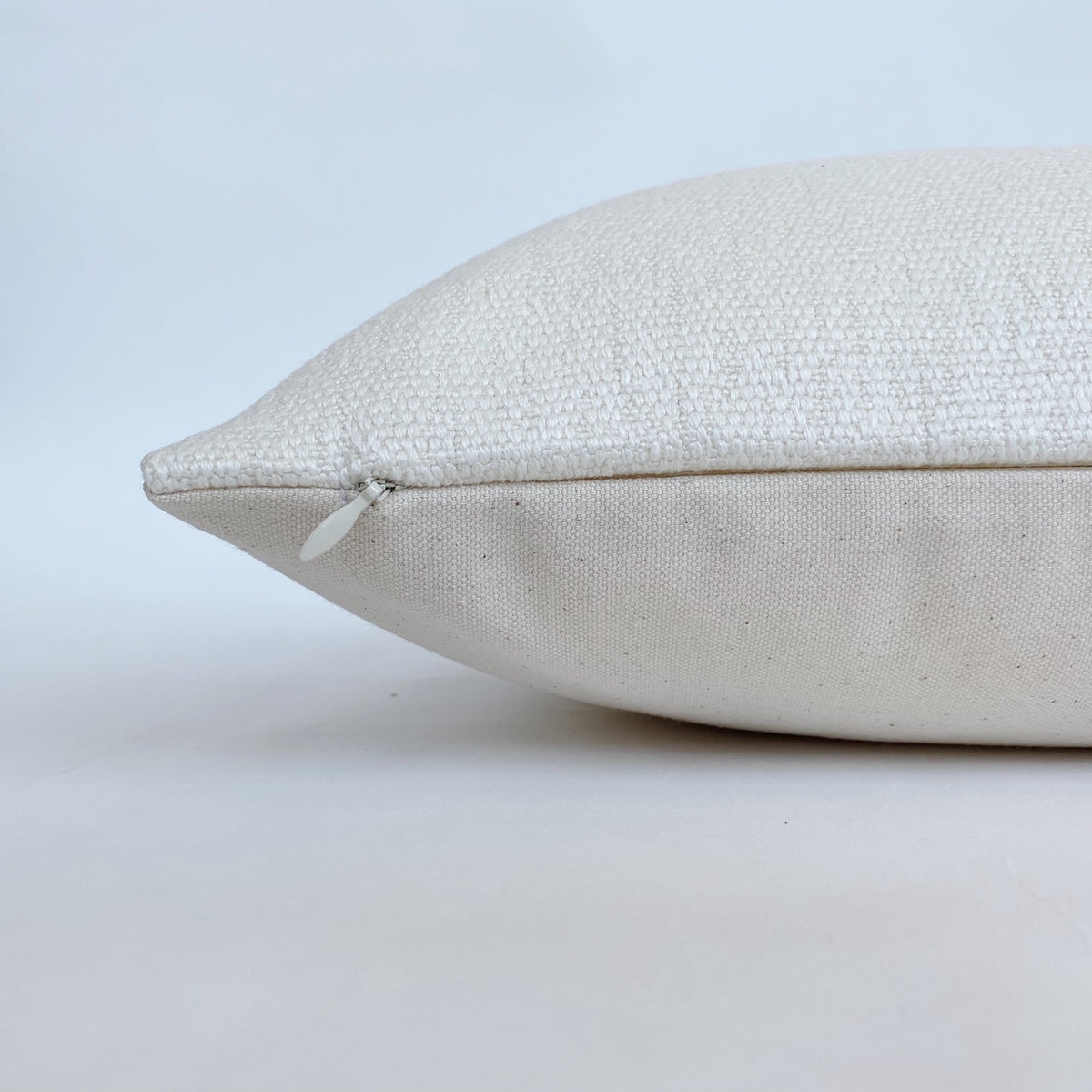 Finn Designer Pillow Cover | Ivory
