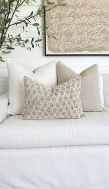 Vintage Sand Designer Pillow Cover