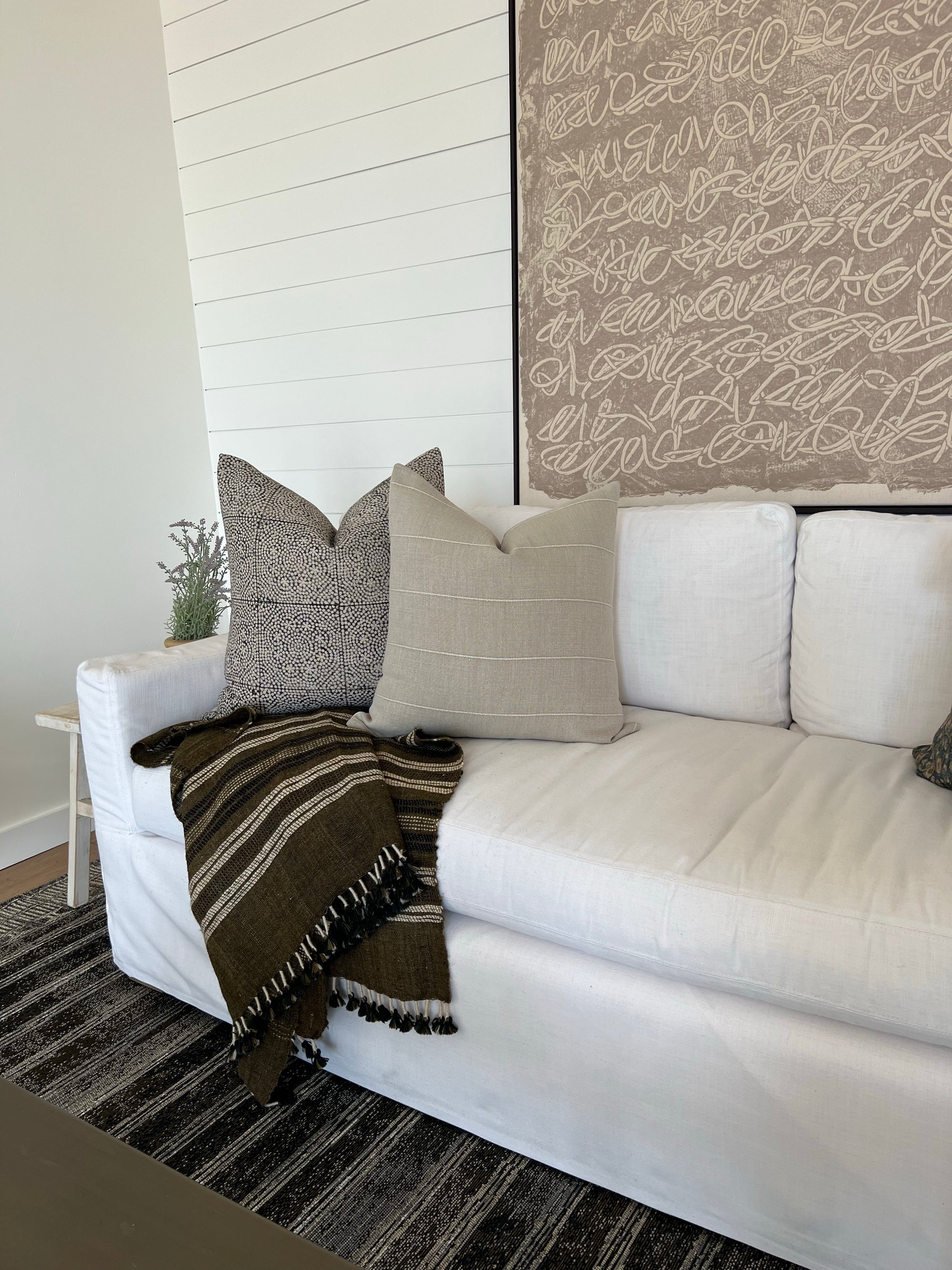 Vintage Sand Designer Pillow Cover