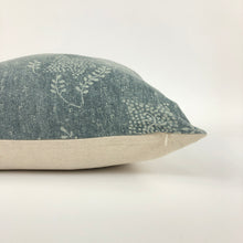 Vintage Green Floral Designer Pillow Cover