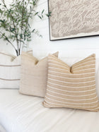 Monaco Tan Pillow Cover