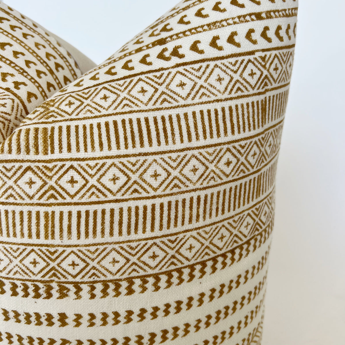 Maya Mustard Pillow Cover