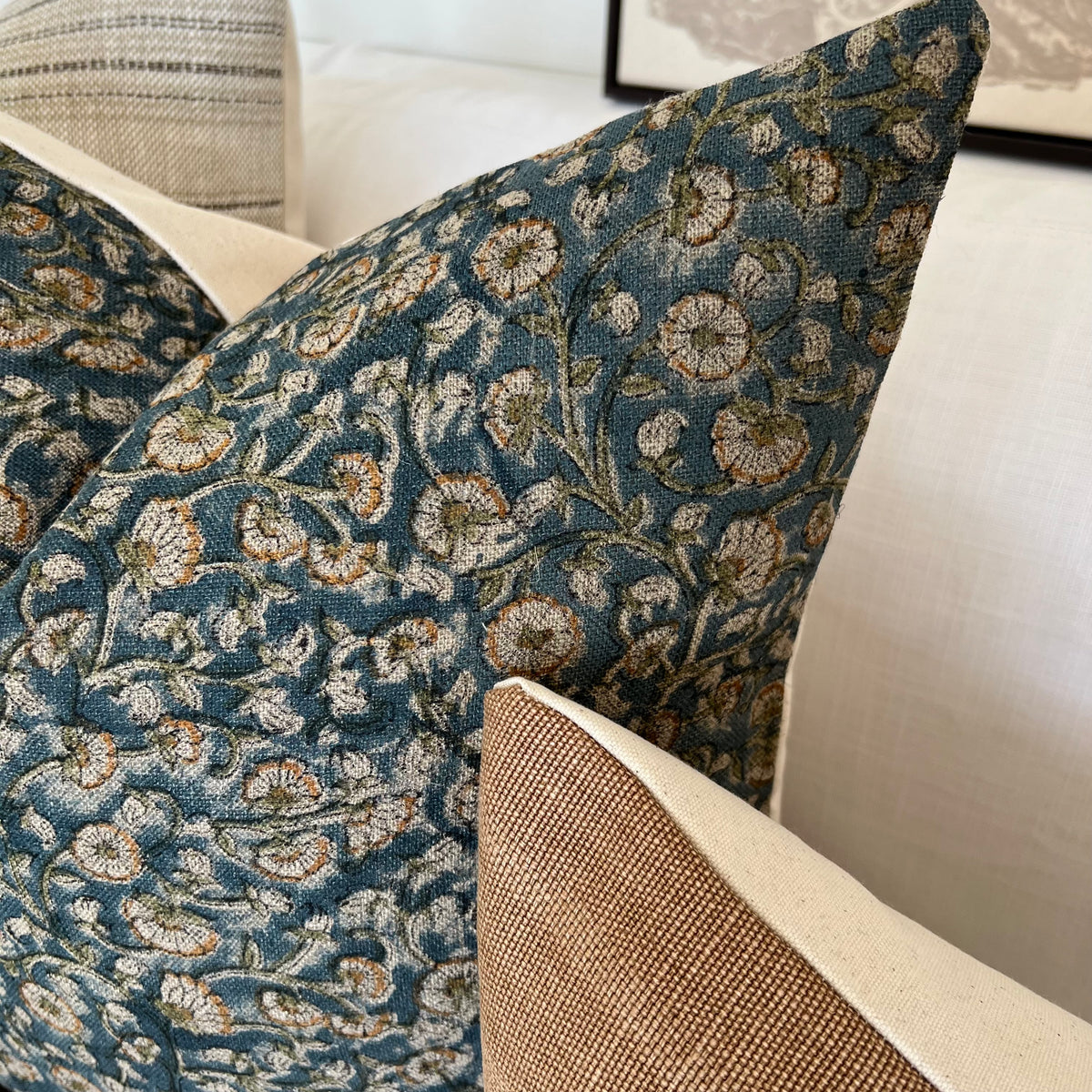 Isla Floral Designer Pillow Cover