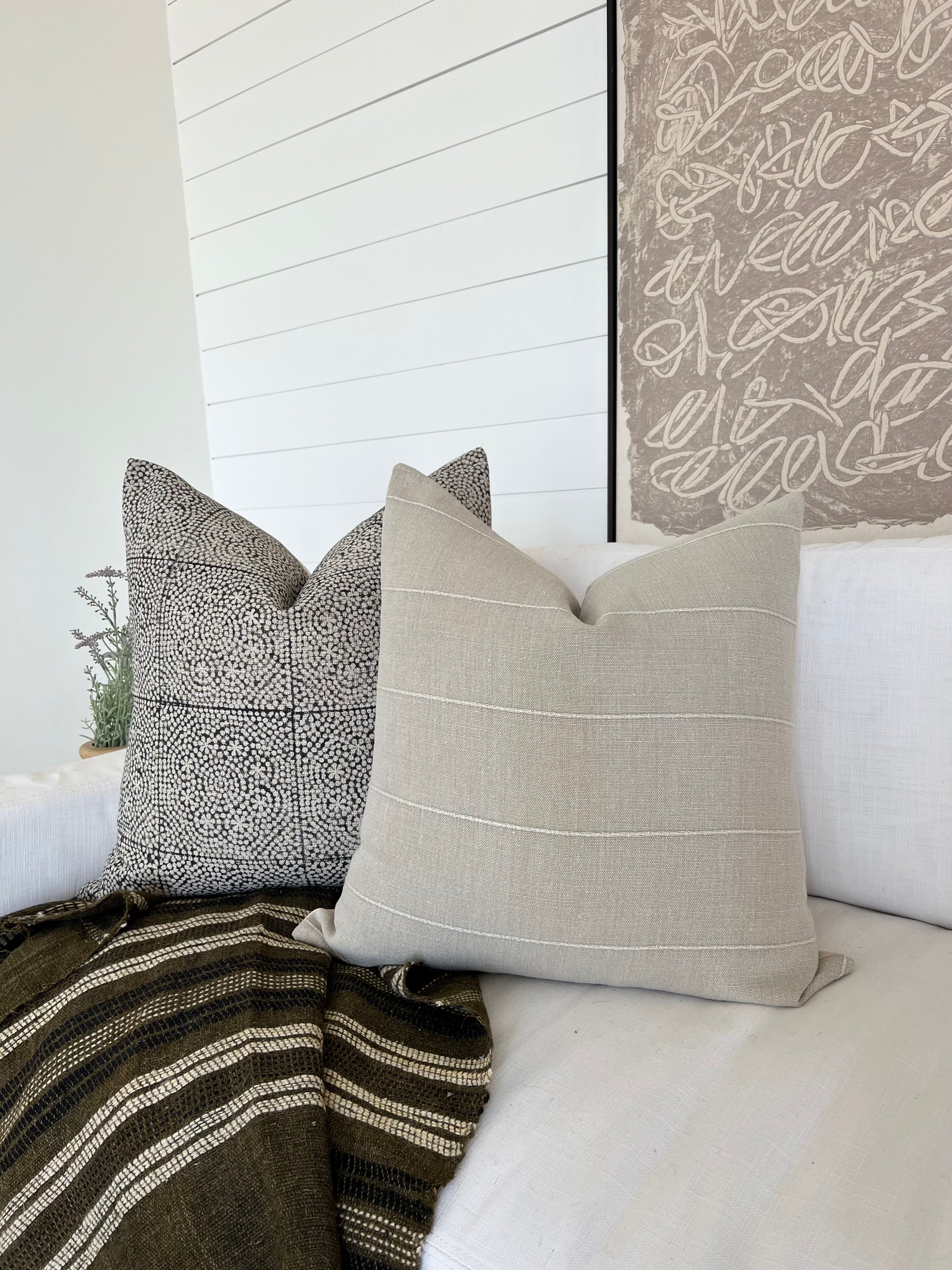 Vintage Sand Designer Pillow Cover