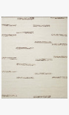Athena cream and wood area rug, full view