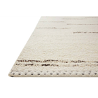 Athena cream and wood rug, room scene